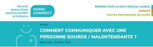 Communiquer, Fiche Handiconnect, surdité génétique